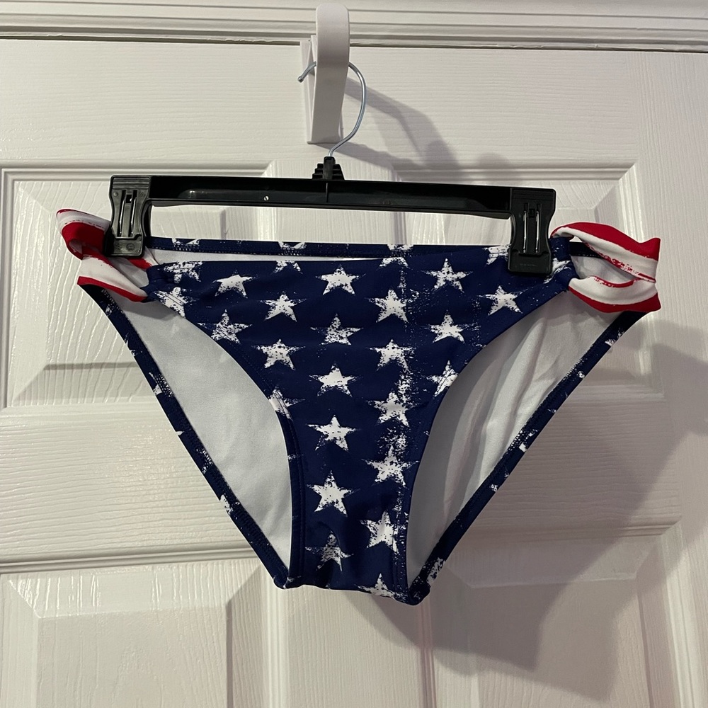 American flag bikini bottoms